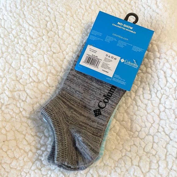NWT Columbia No-Show Bootie Socks - Picture 3 of 4